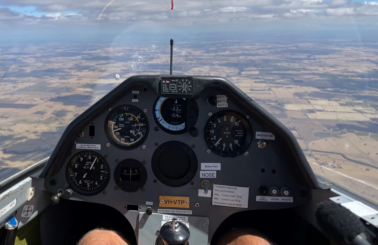 Ventus B VH-VTP – Tocumwal Soaring Centre